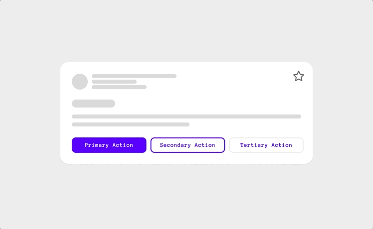 Where to put the primary button?. Where do you place the primary button… |  by Oscar Gonzalez, WAS | UX Collective