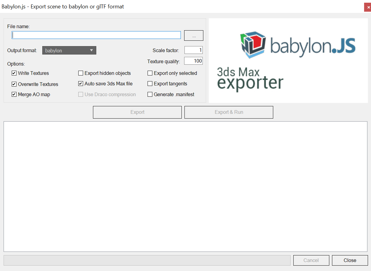 Exporting 3D content for Babylon.js | by Babylon.js | Medium