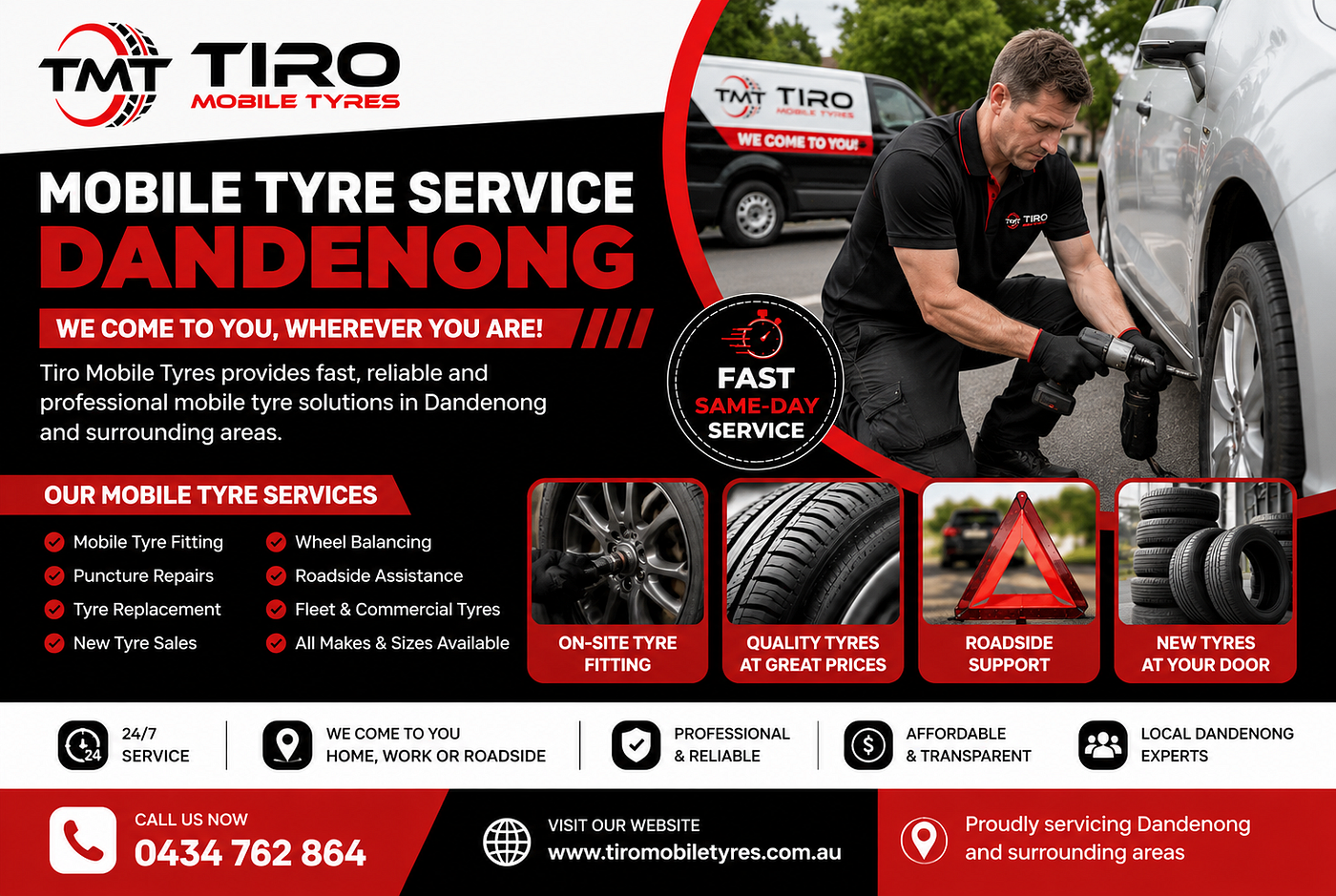 Fast and Reliable Tyre Fitting in Dandenong for Every Vehicle