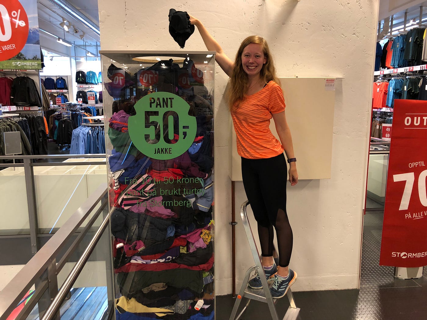 Pant tøy du ikke lenger bruker!