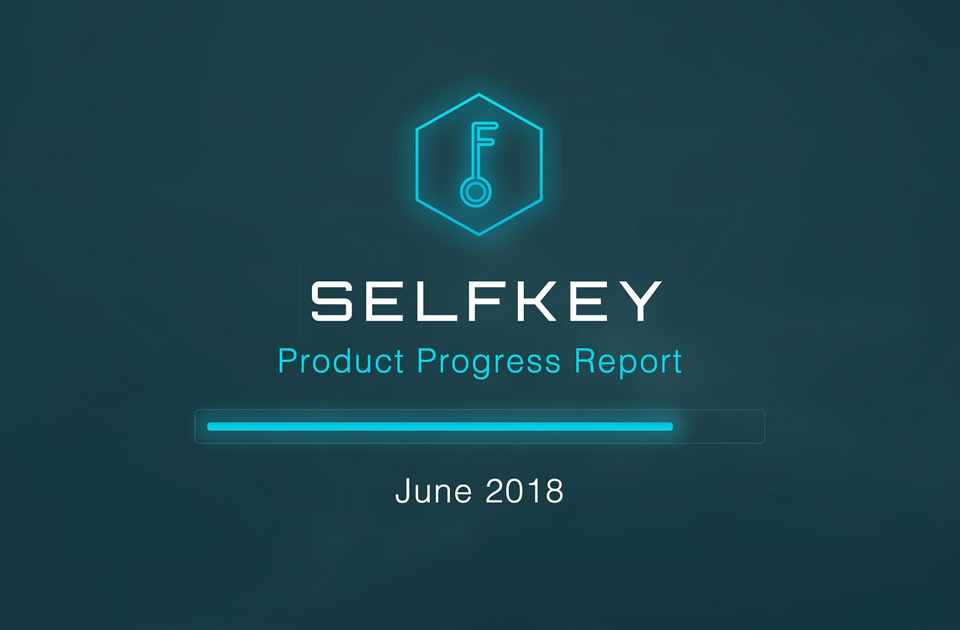 SelfKey Product Progress Report June 2018 | by Terry Lin | Medium