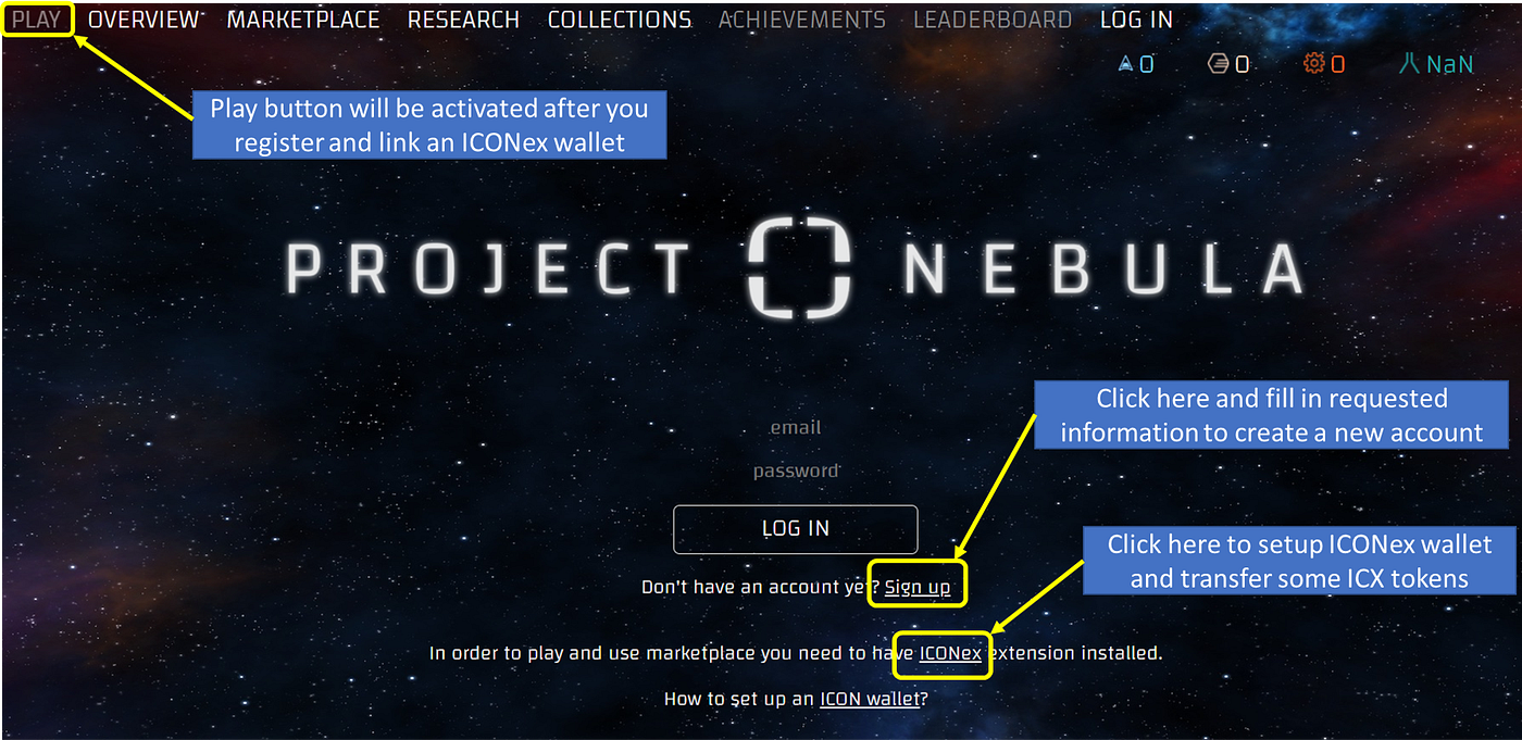 Project Nebula: Beginners Guide on Gameplay! | by Sam BTC | Medium