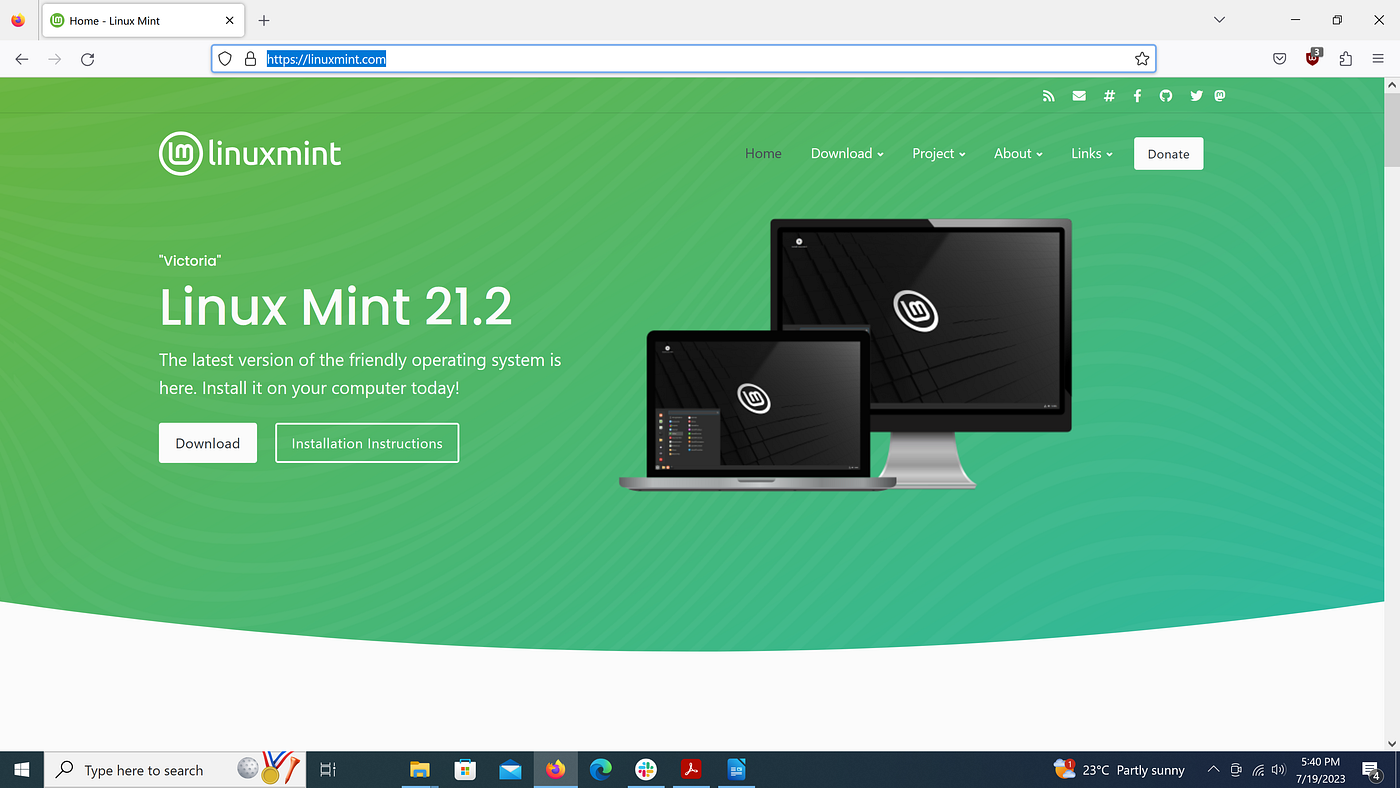 富士通 ESPRIMO FMVD1201XP Linux Mint 22.3 Linux Mint 22.3 User