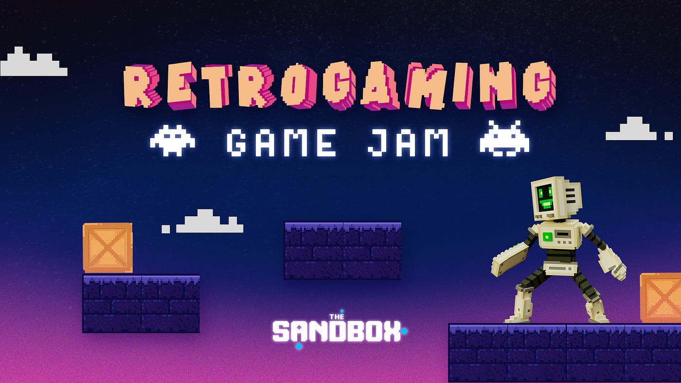 The Retrogaming Game Jam. We are going old school with this new…, by The  Sandbox, The Sandbox