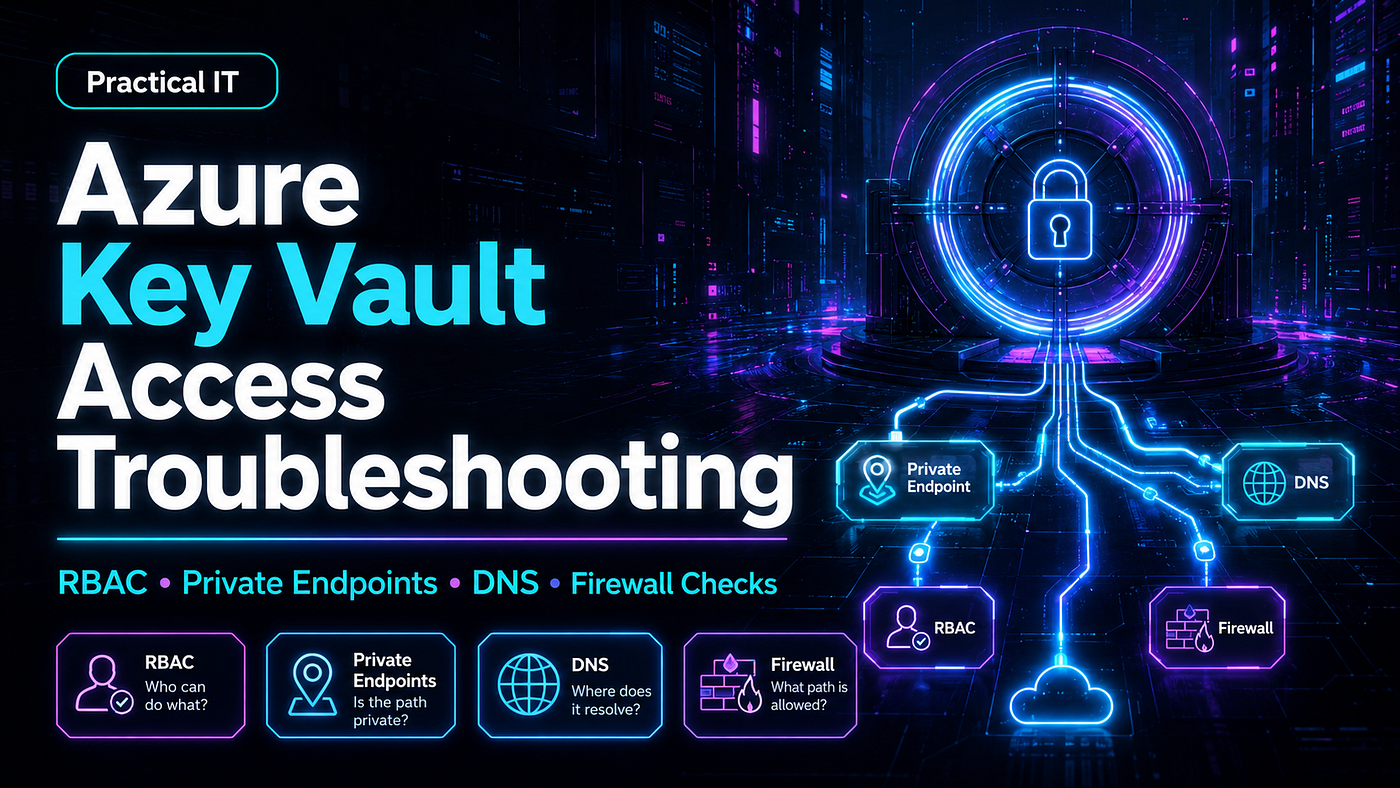 Azure Key Vault Access Troubleshooting Without Guesswork