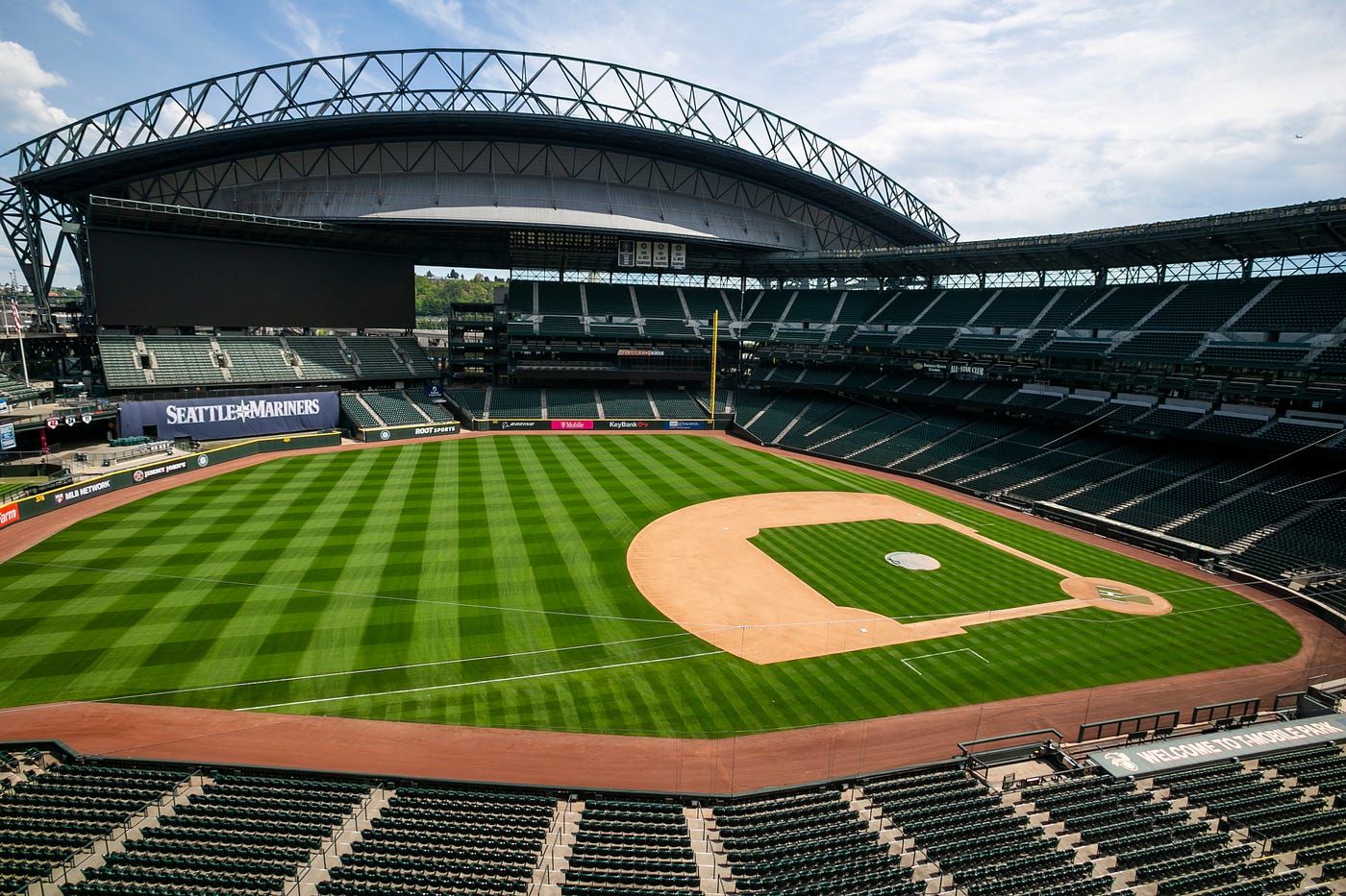 Seattle Mariners T-Mobile Park Outline