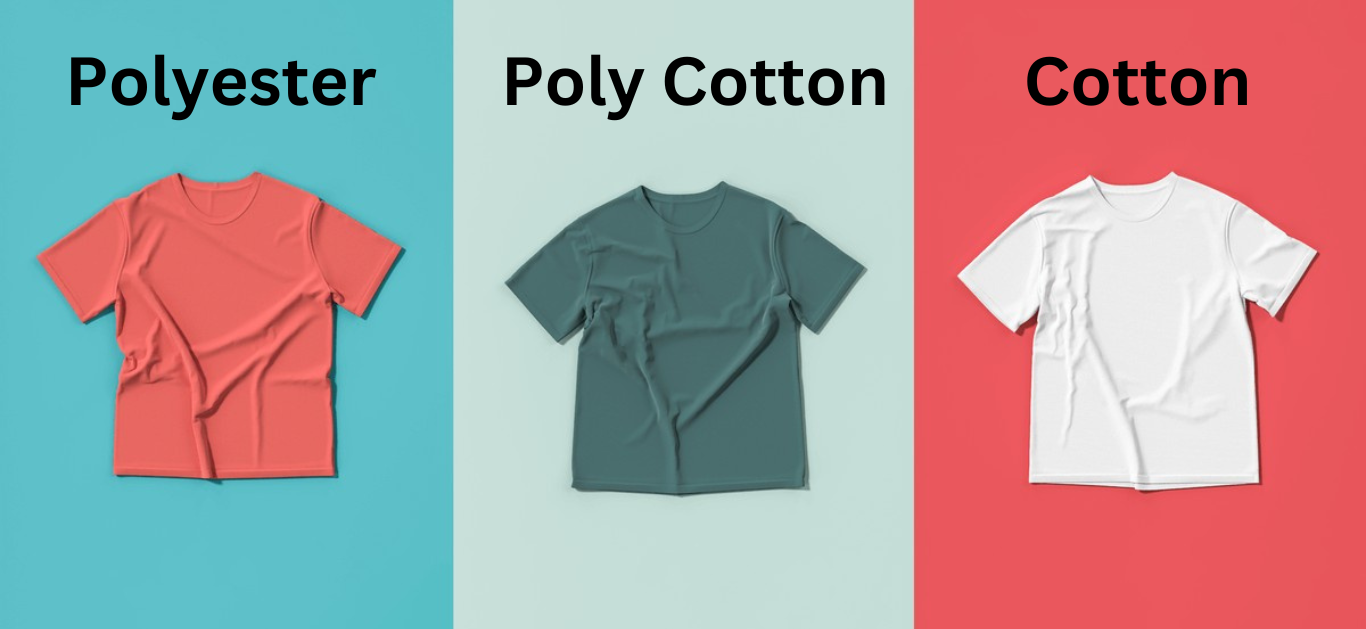 POLYESTER VS POLY COTTON VS COTTON: WHICH FABRIC TO USE WHEN AND