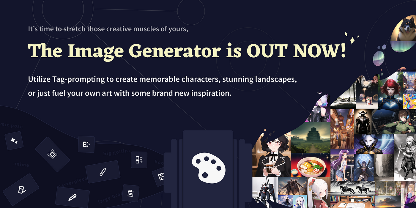 Image Generation has arrived, NovelAI Diffusion is here!