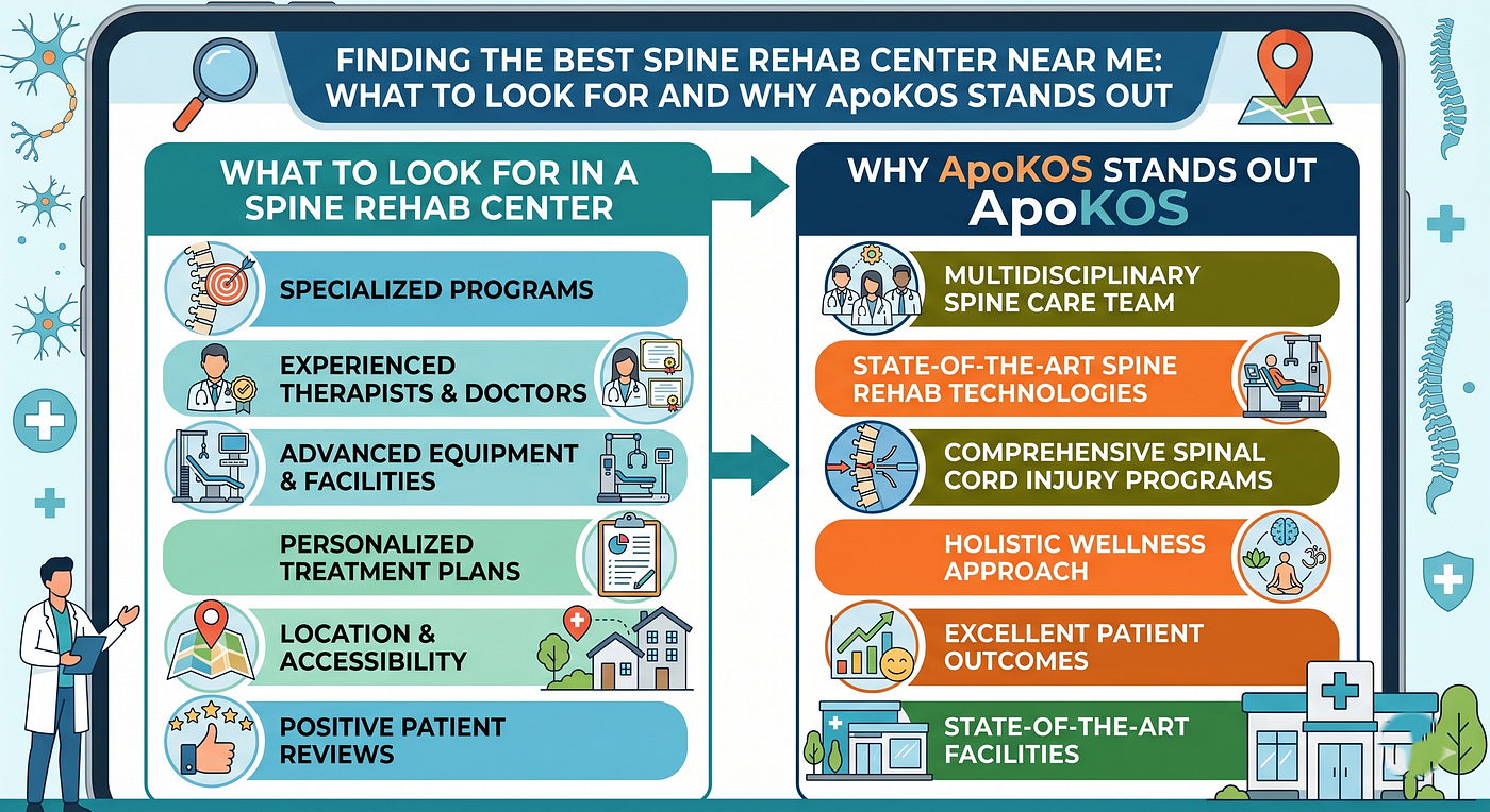 Finding the Best Spine Rehab Center Near Me: What to Look For and Why ApoKOS Stands Out