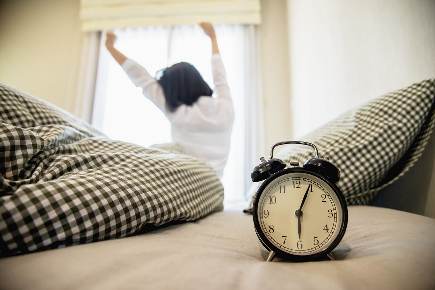 “wake” — “woke”