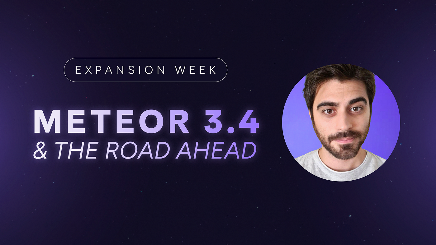 Meteor 3.4 is out: Rspack integration, 4x faster builds, 8x smaller bundles, and extended bundler…