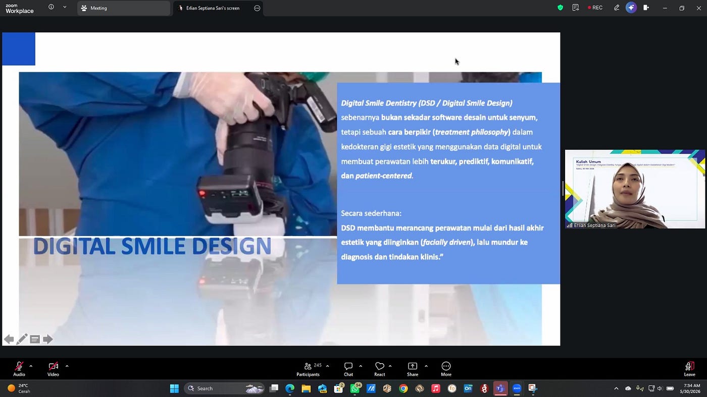 FKG UMS Siapkan Dokter Gigi Masa Depan dengan Teknologi Digital Smile Design