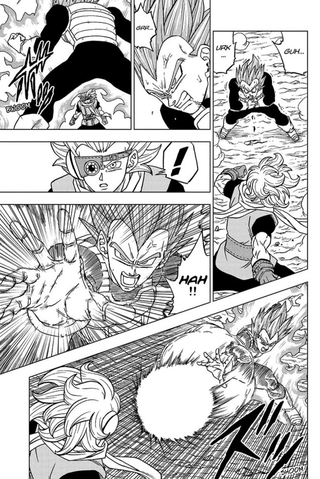 Why did Toyotaro utterly humiliate Vegeta in the Moro arc after hyping him  up the entire time? He didn't even give him one full chapter of glory after  training. Did he do