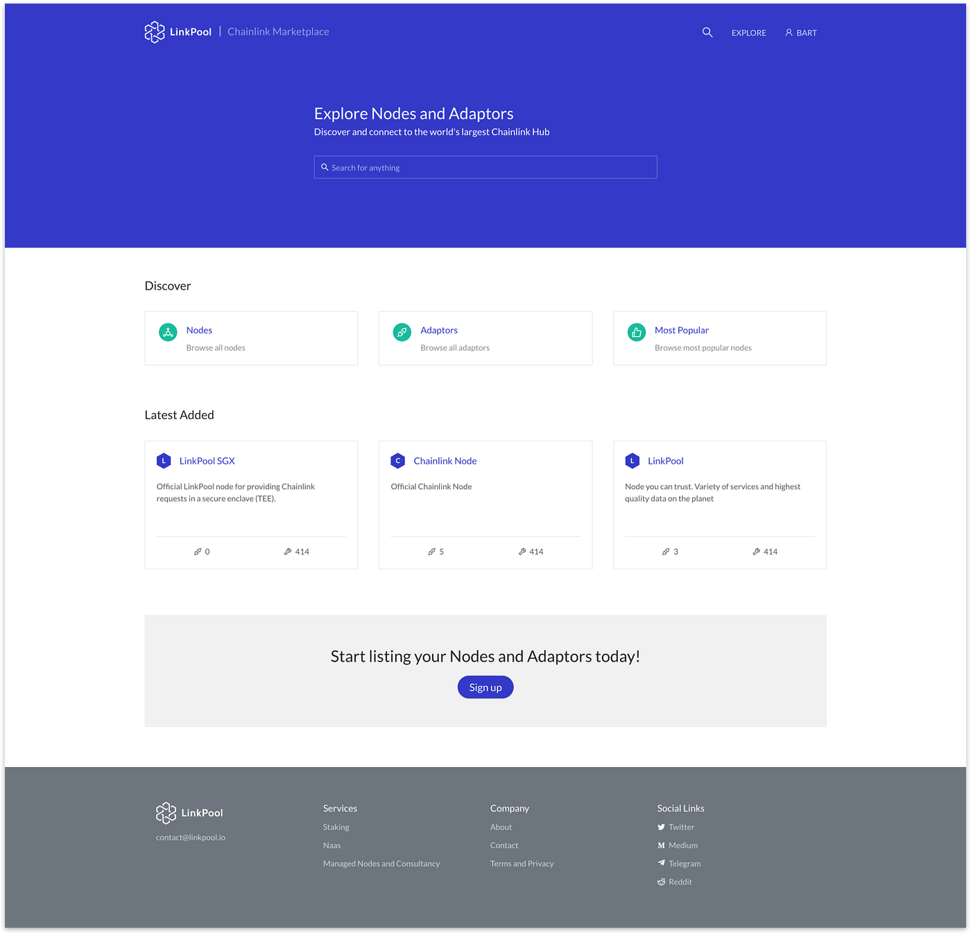 Announcing the First Chainlink Marketplace | by LinkPool | LinkPool | Medium