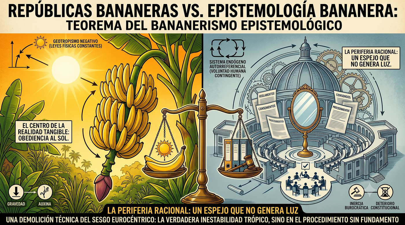 REPÚBLICAS BANANERAS VS EPISTEMOLOGÍA BANANERA.