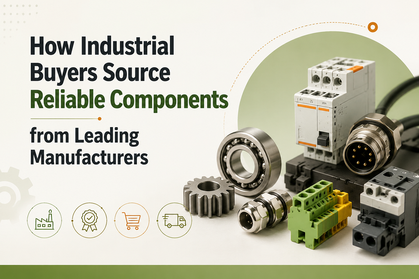 How Industrial Buyers Source Reliable Components from Leading Manufacturers