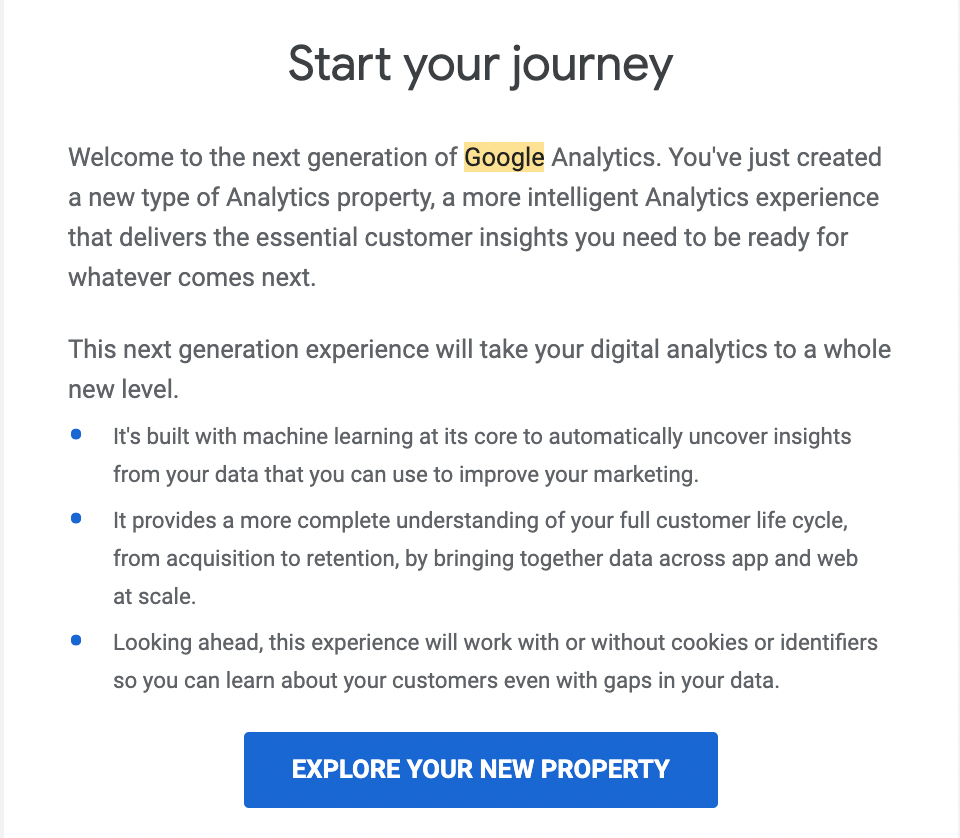 The new Google Analytics will give you the essential insights you