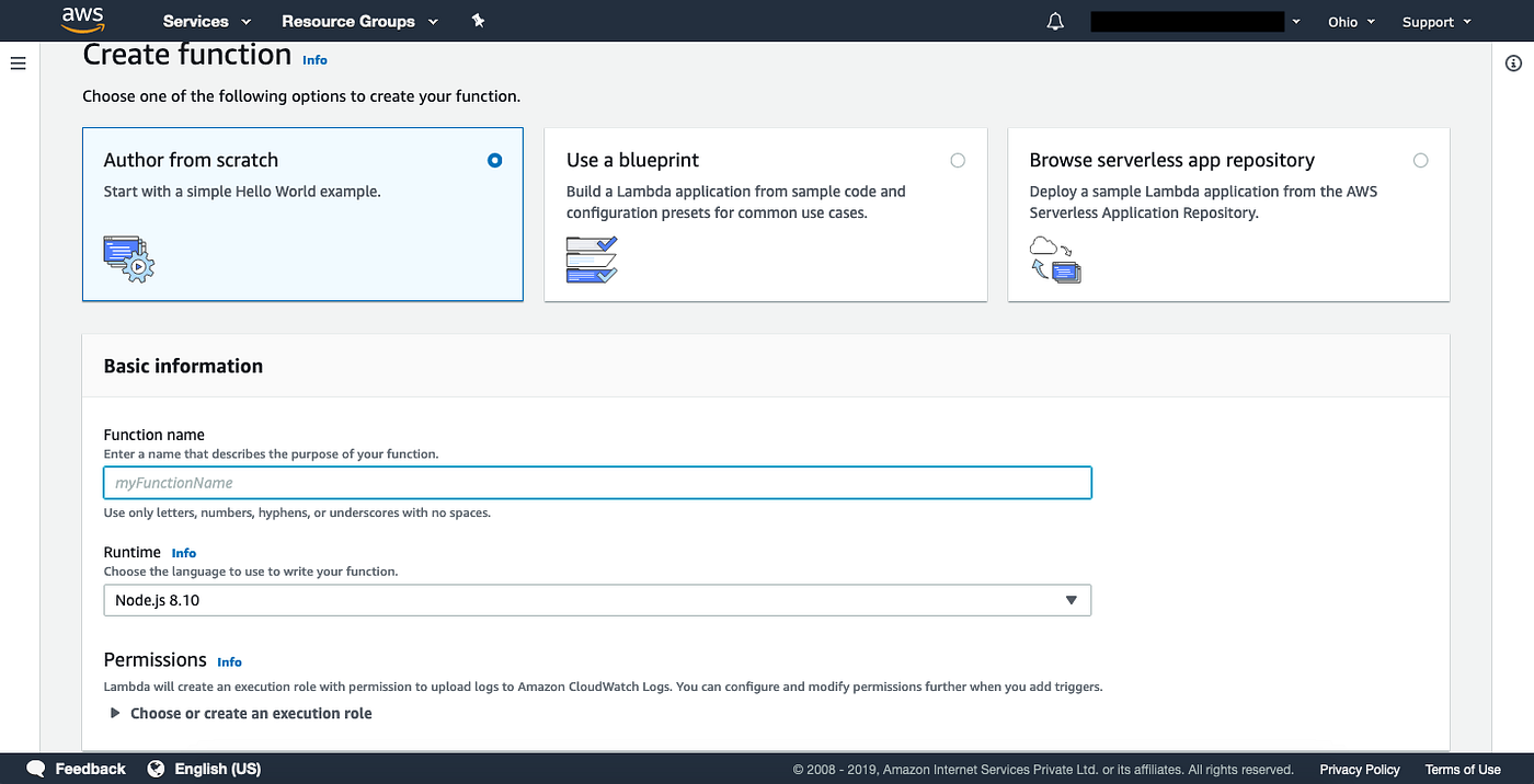 Upload a npm module to AWS lambda | by Ankita Kumari | Underscore | Medium