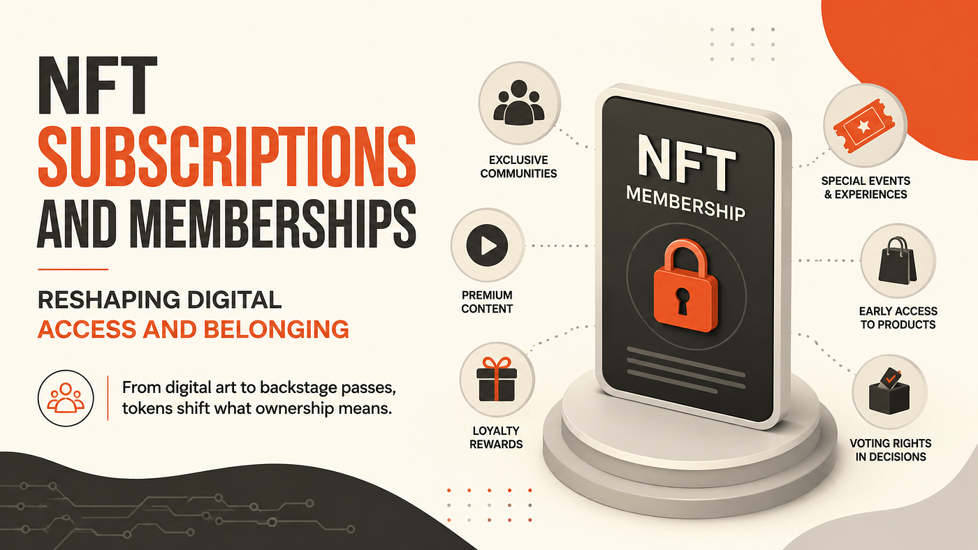 NFT Subscriptions and Memberships Reshaping Digital Access and Belonging