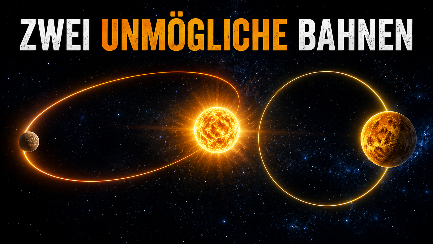 Welche Planeten haben die seltsamste Umlaufbahn? Zwei davon kannst du heute Nacht sehen.