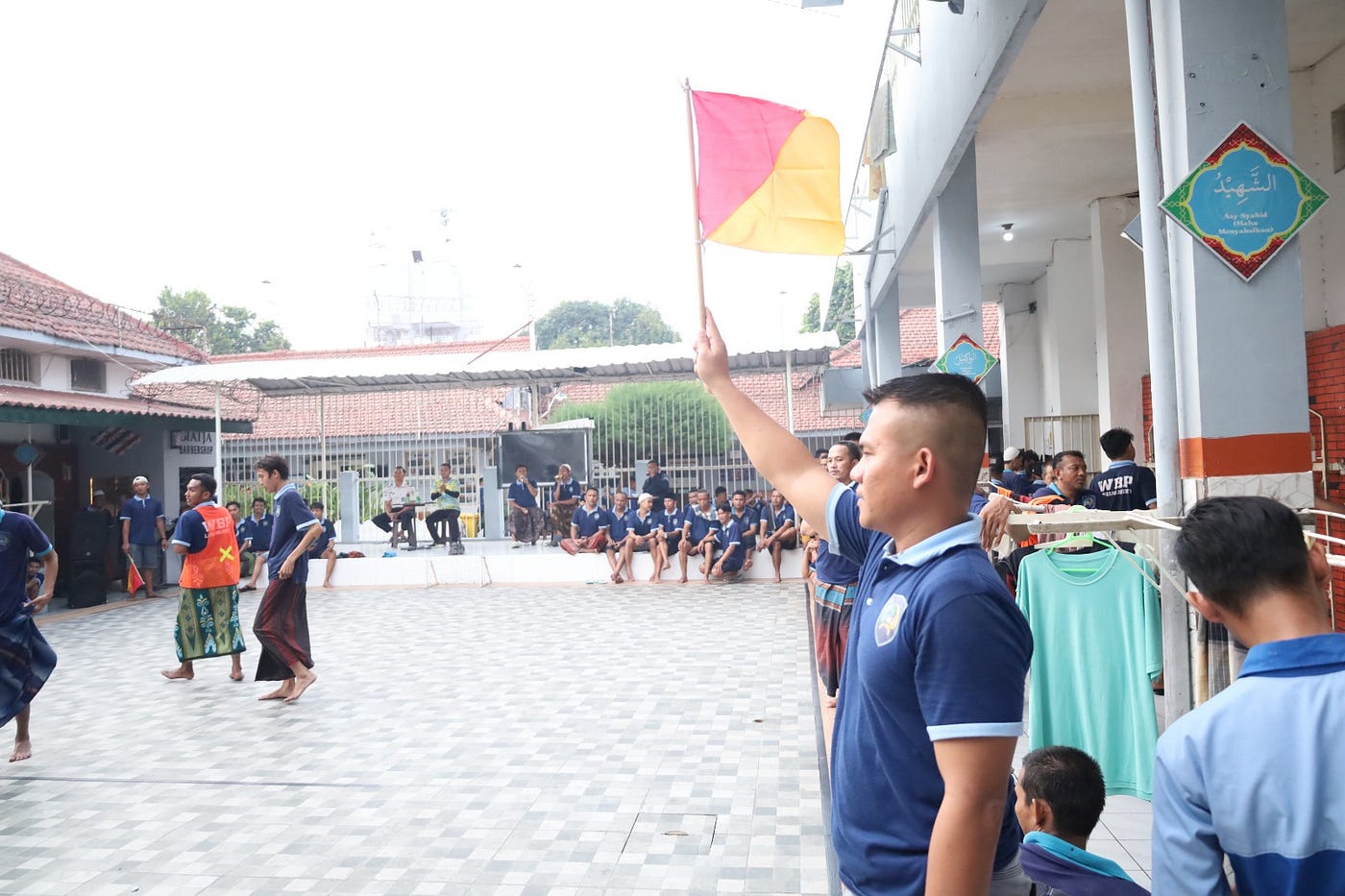 HBP Ke-62 Meriah, Lapas Mojokerto Hadirkan Lomba Futsal Sarung dan Voli Bagi Warga Binaan