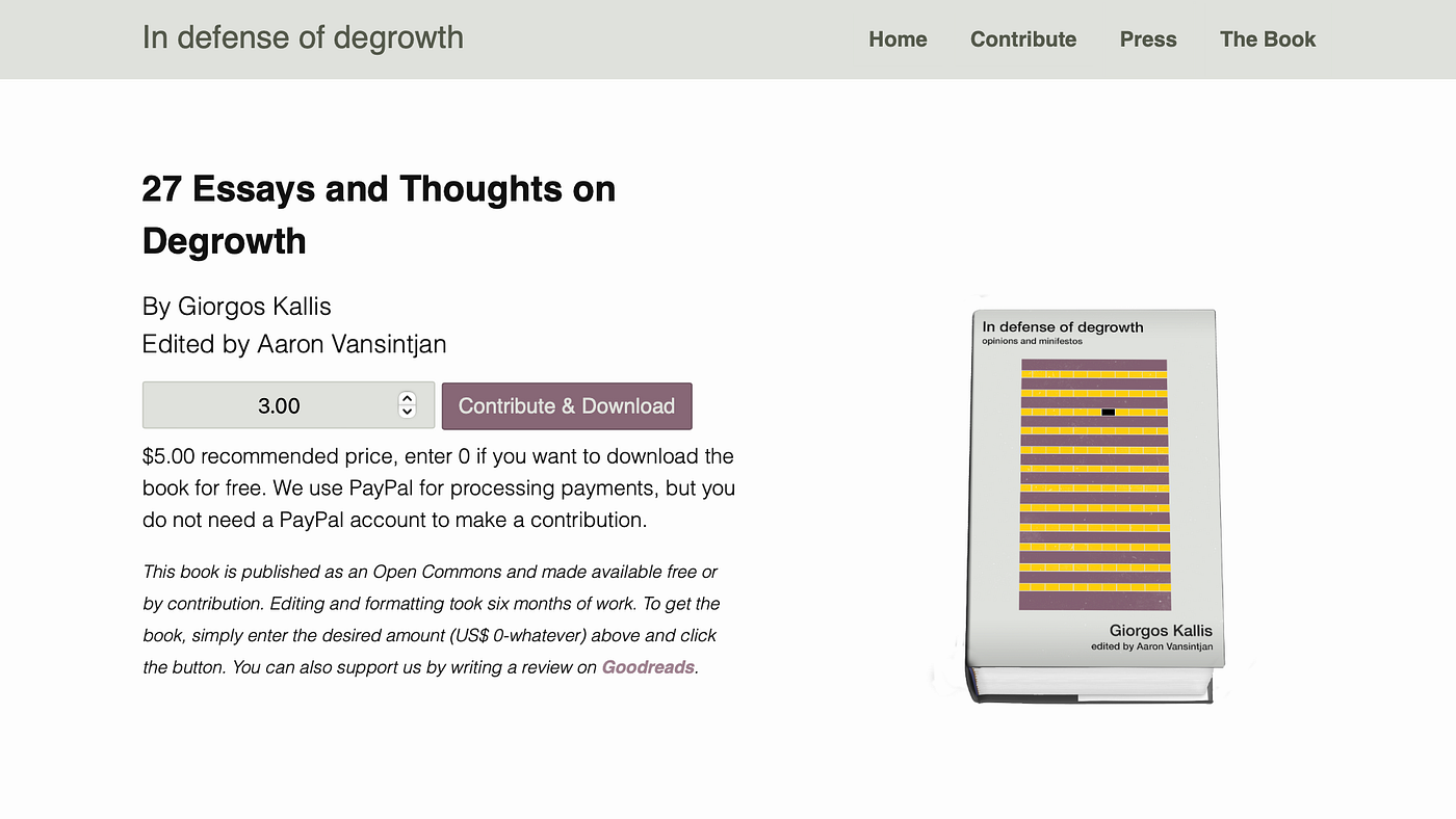 Tangkapan layar indefenseofdegrowth.com