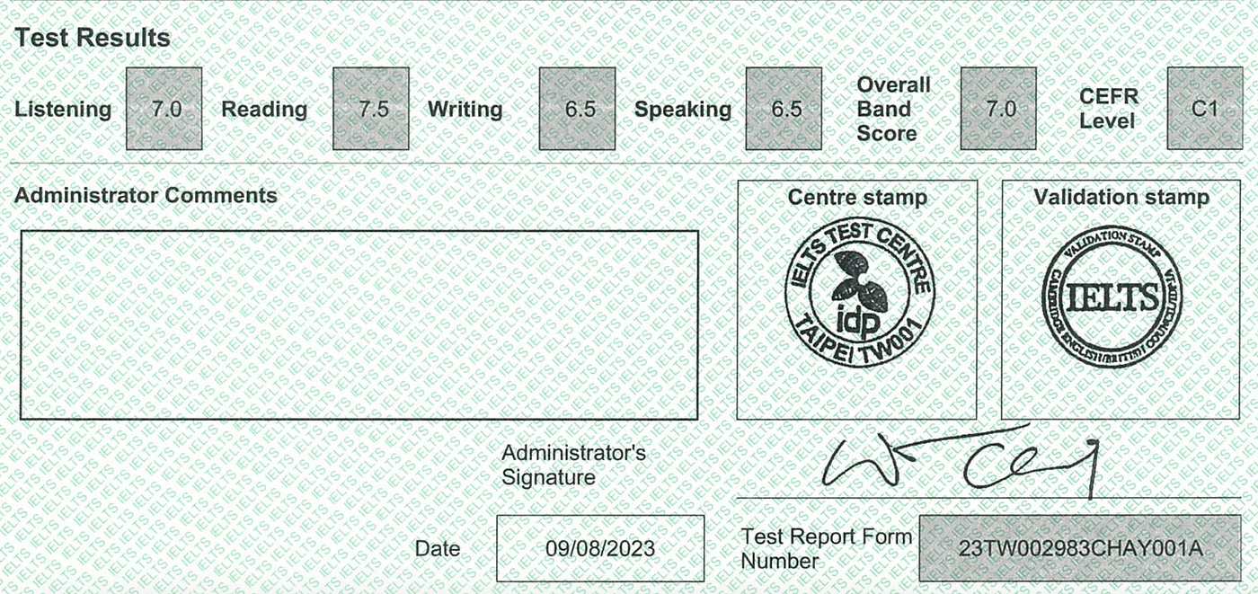 IELTS 雅思五戰7.0經驗分享