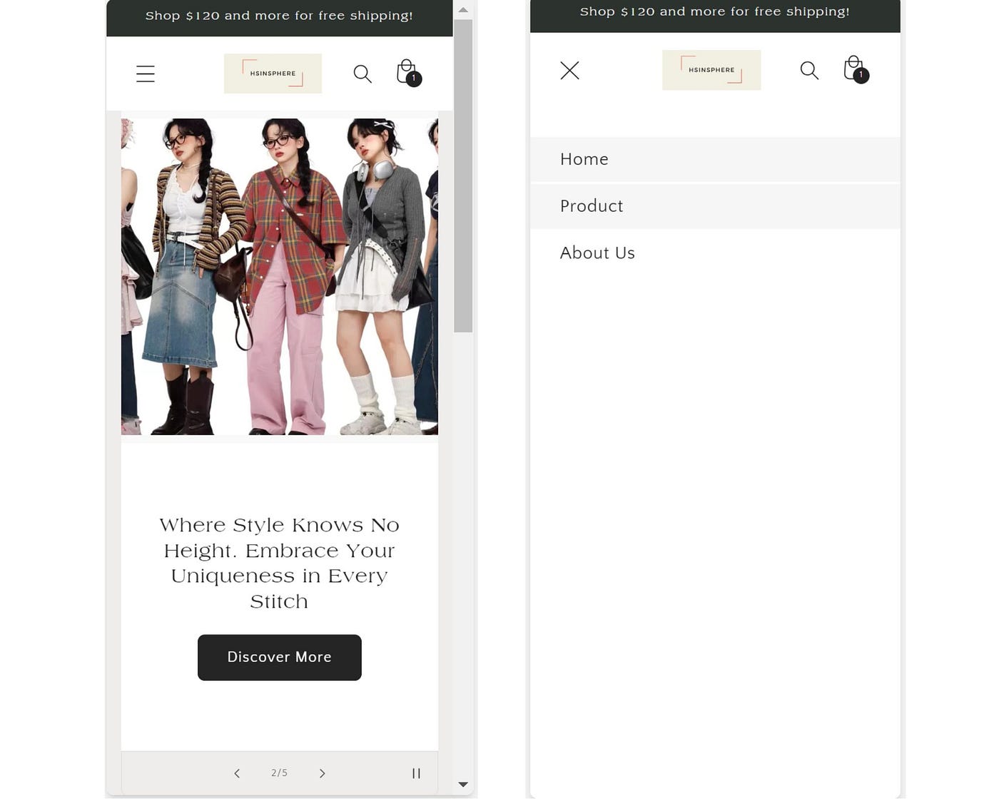 Inspired by SKIMS, How to Better Design Mobile Navigation