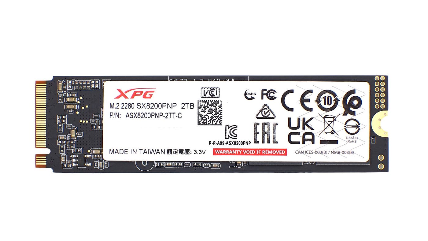 大容量、甜美價格與PCIe Gen3 x4 的高效能！ADATA XPG SX8200