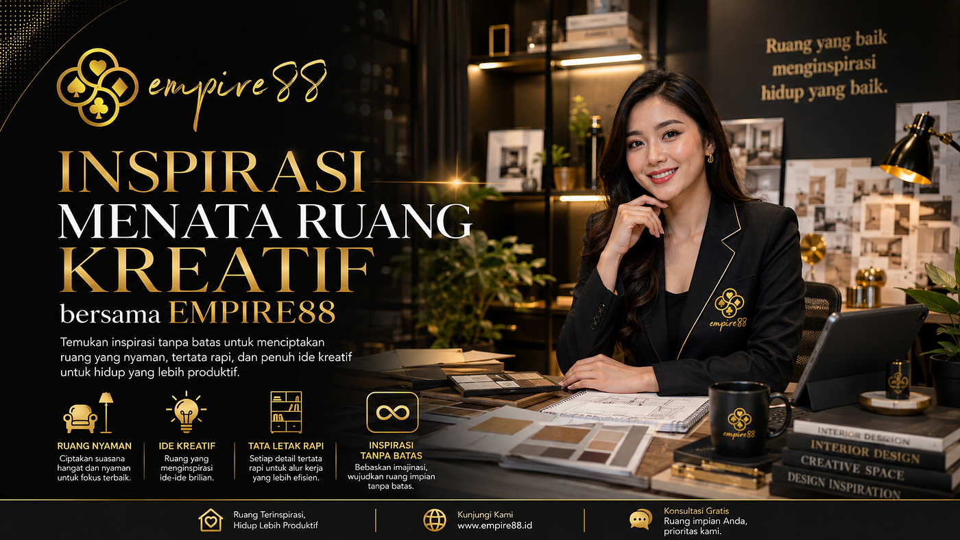 Tentang Inspirasi Menata Ruang Kreatif bersama EMPIRE88