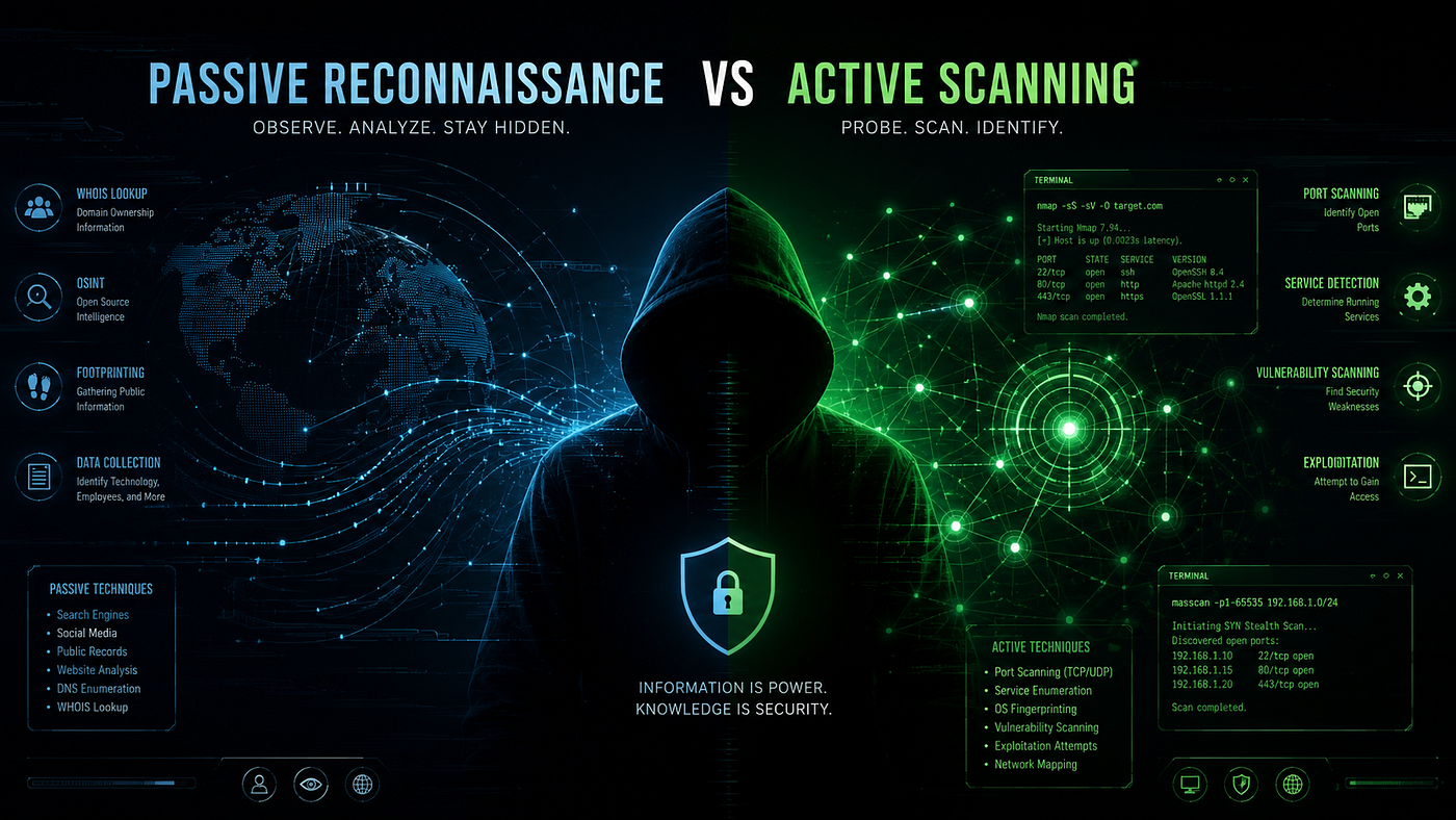 Mastering Passive & Active Reconnaissance: A Complete TryHackMe Walkthrough
