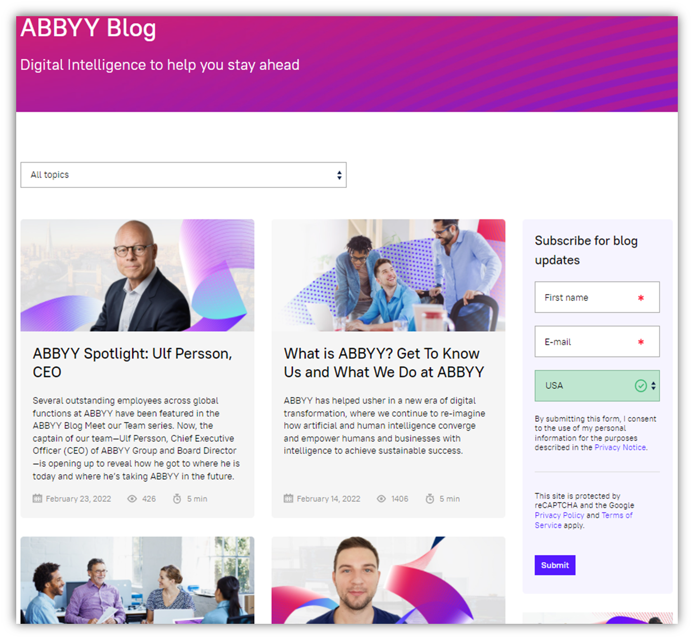 ABBYY Appoints Scott Opitz as Chief Technology and Product Officer