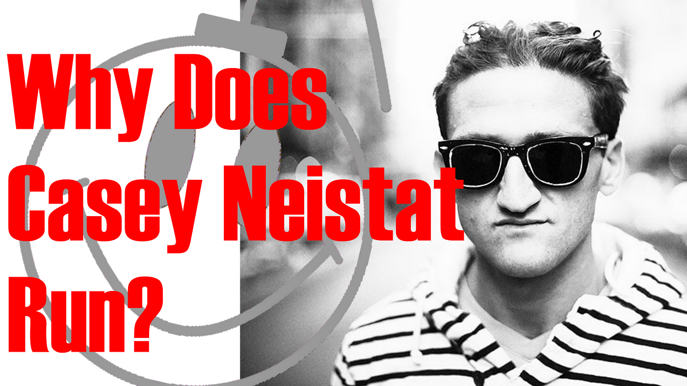 Two-tone wristwatch of Casey Neistat in the video 1 serious
