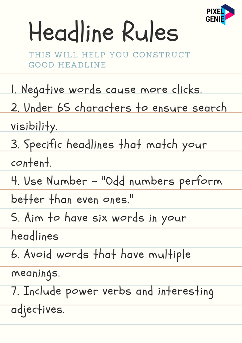 7 Odd Reasons You Need Numbers in Your Headline.