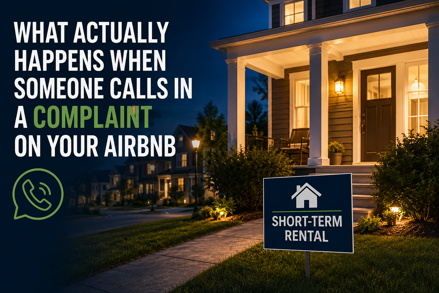 What Happens When Someone Complains About Your Airbnb