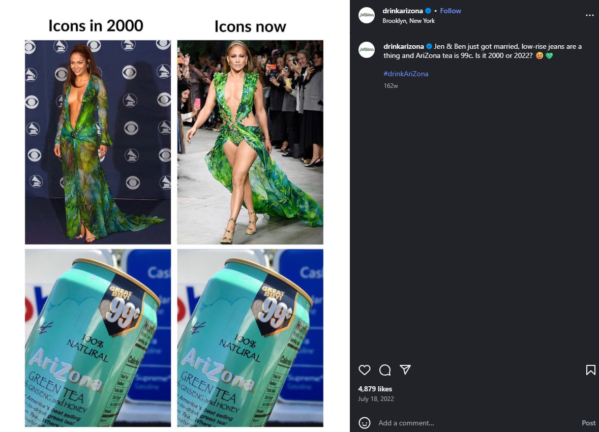 green emerald velvet dress AriZona Spicy Green Tea with Mike's Hot Honey 22oz Can
