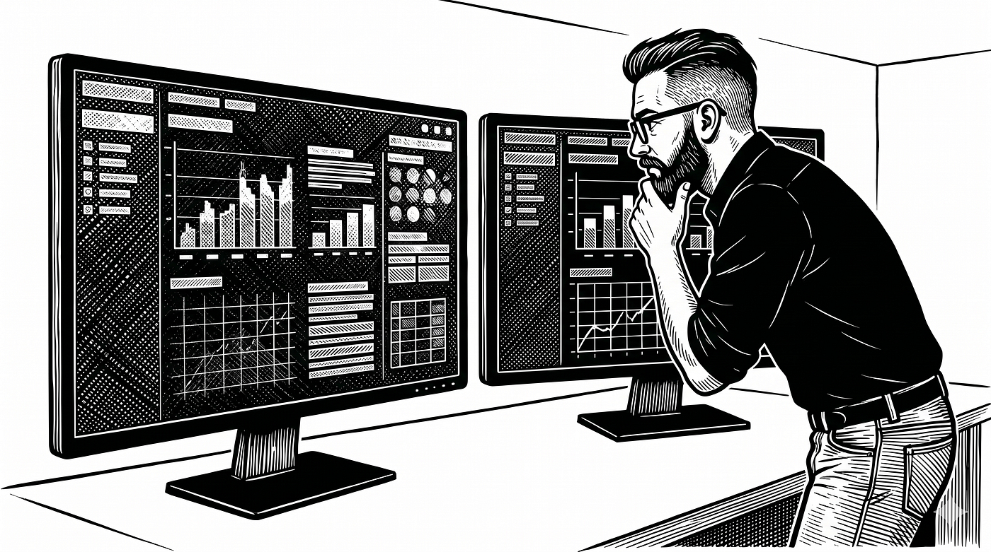 O modo escuro que parece certo não acontece por acidente. Acontece quando o cálculo foi feito no espaço certo. Imagem gerada pelo Gemini (Nano Banana 2.0).