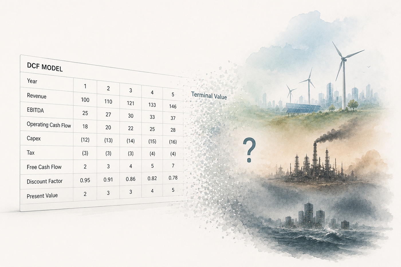 Terminal Value in a Net-Zero Economy: Are We Valuing the Future Correctly?