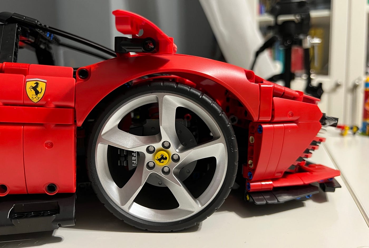 Lego's Ferrari Daytona SP3 Set Is as Insane as the Real Car