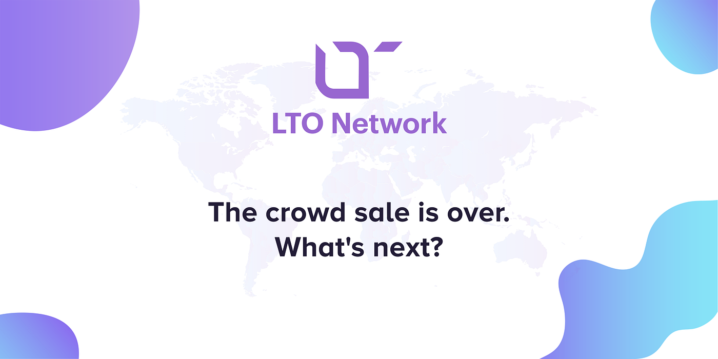 Post-Crowd Sale update. Thank you! | by LTO Network | LTO Network | Medium