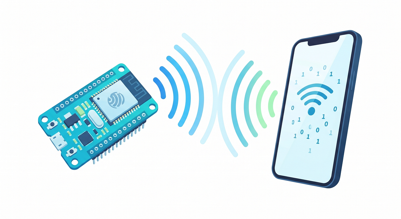 Menghubungkan Node Fisik ke Smartphone via Bluetooth Classic dan BLE