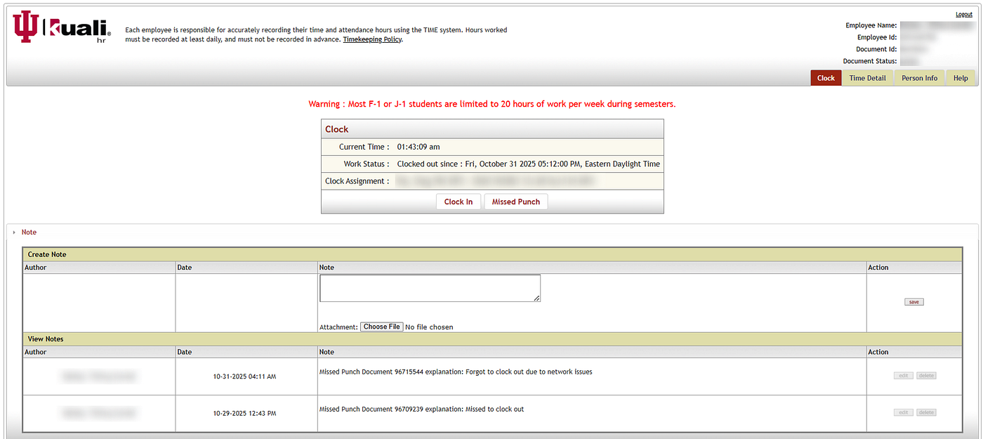 IDP - UXR Case Study - Kuali Time