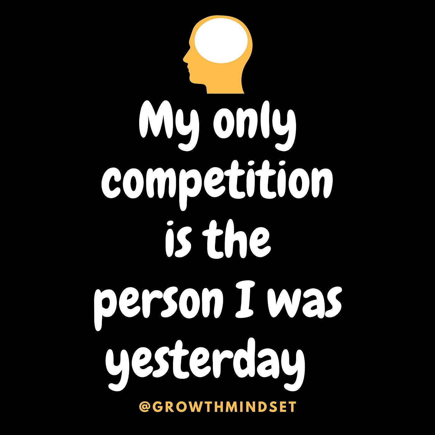 That's what competing is all about