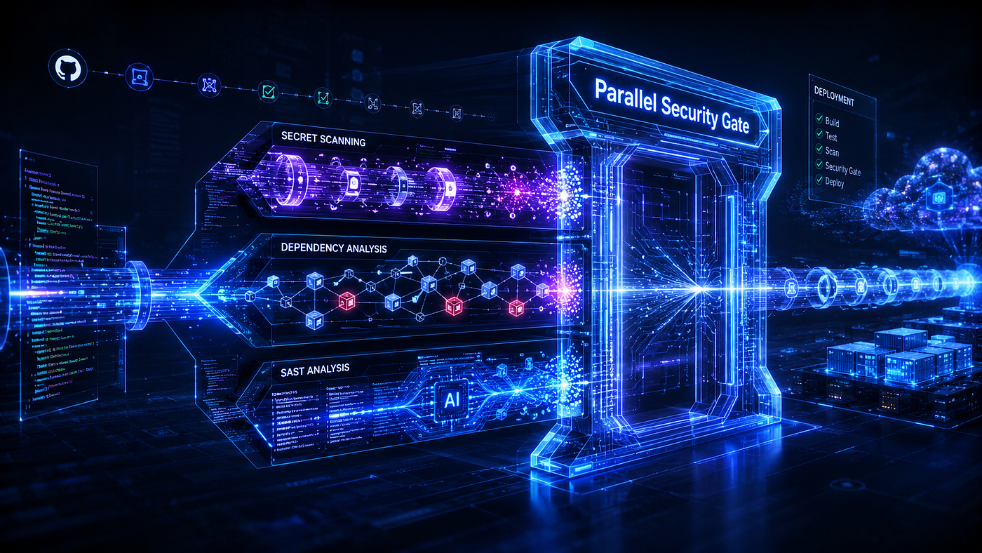 Building a Parallel Security Gate in CI: Combining Secret Scanning, Dependency Audits, and SAST…