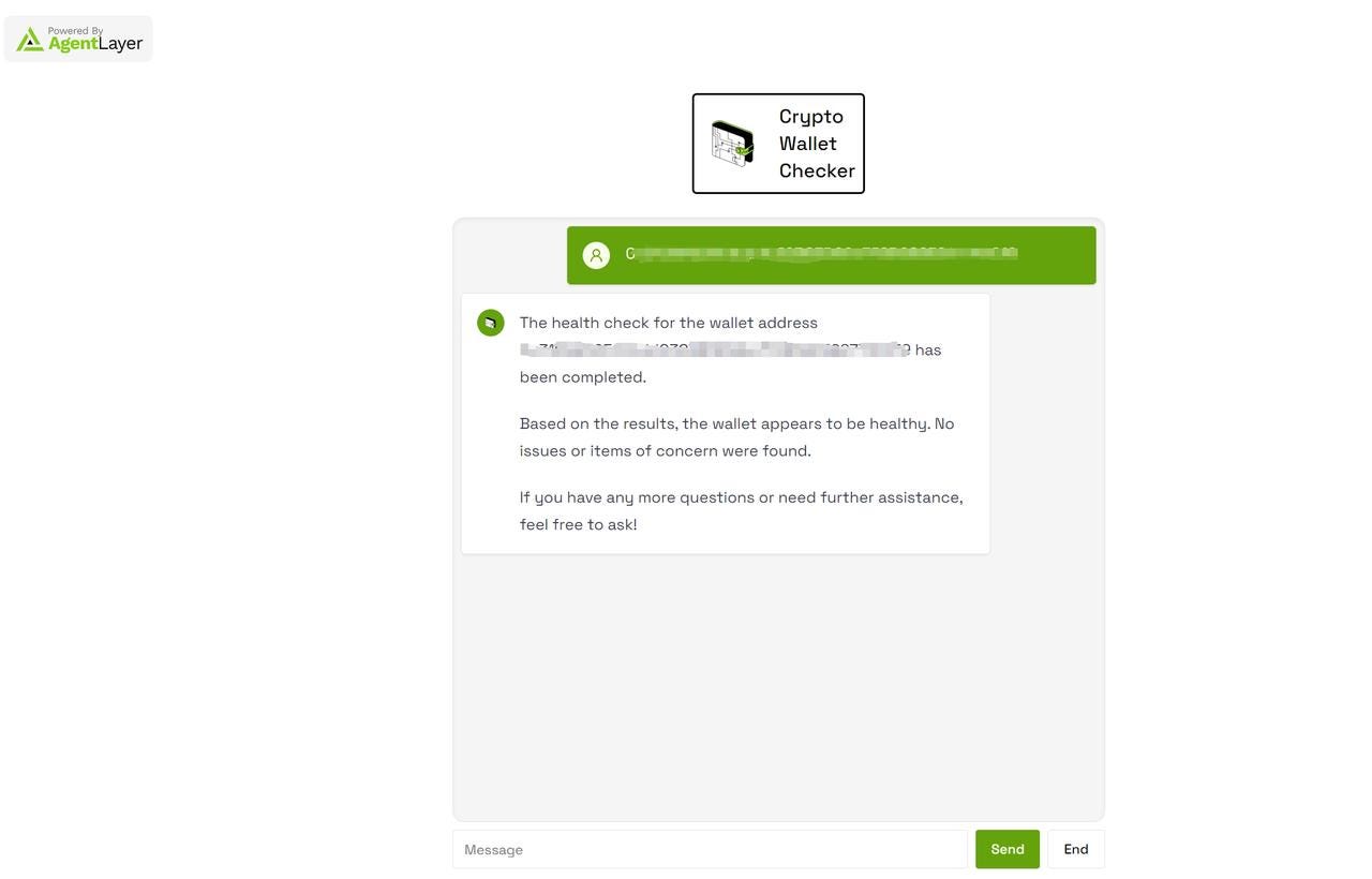AI-Empowered Wallet Protection: Integrating Wallet Checker into the  AgentLayer Ecosystem | by AgentLayer | Medium