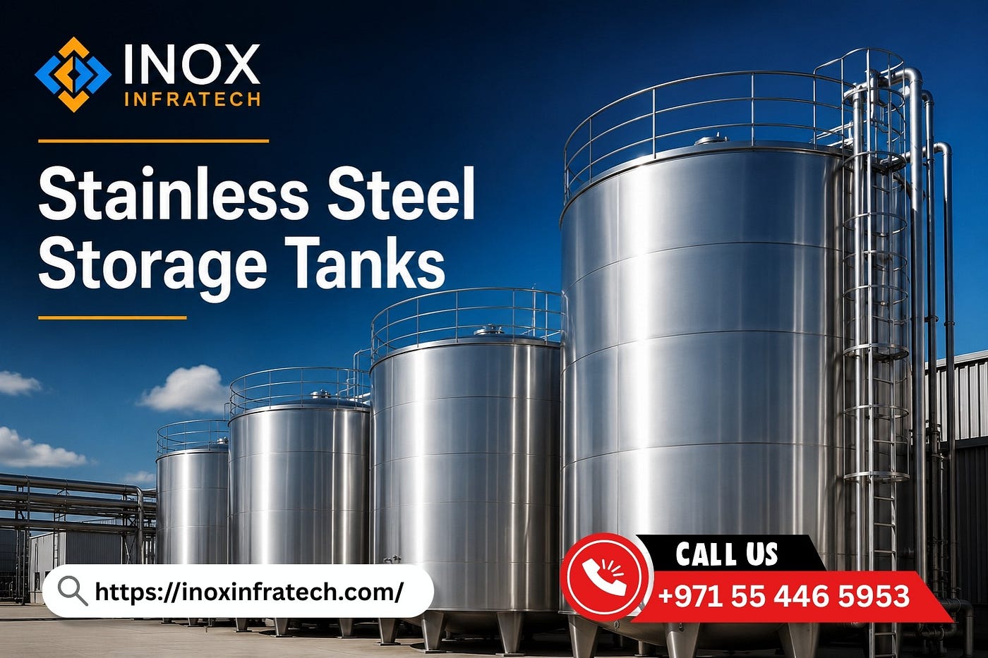 Storage Tanks UAE | Inox Infratech — Excellence in Storage Tank Manufacturing