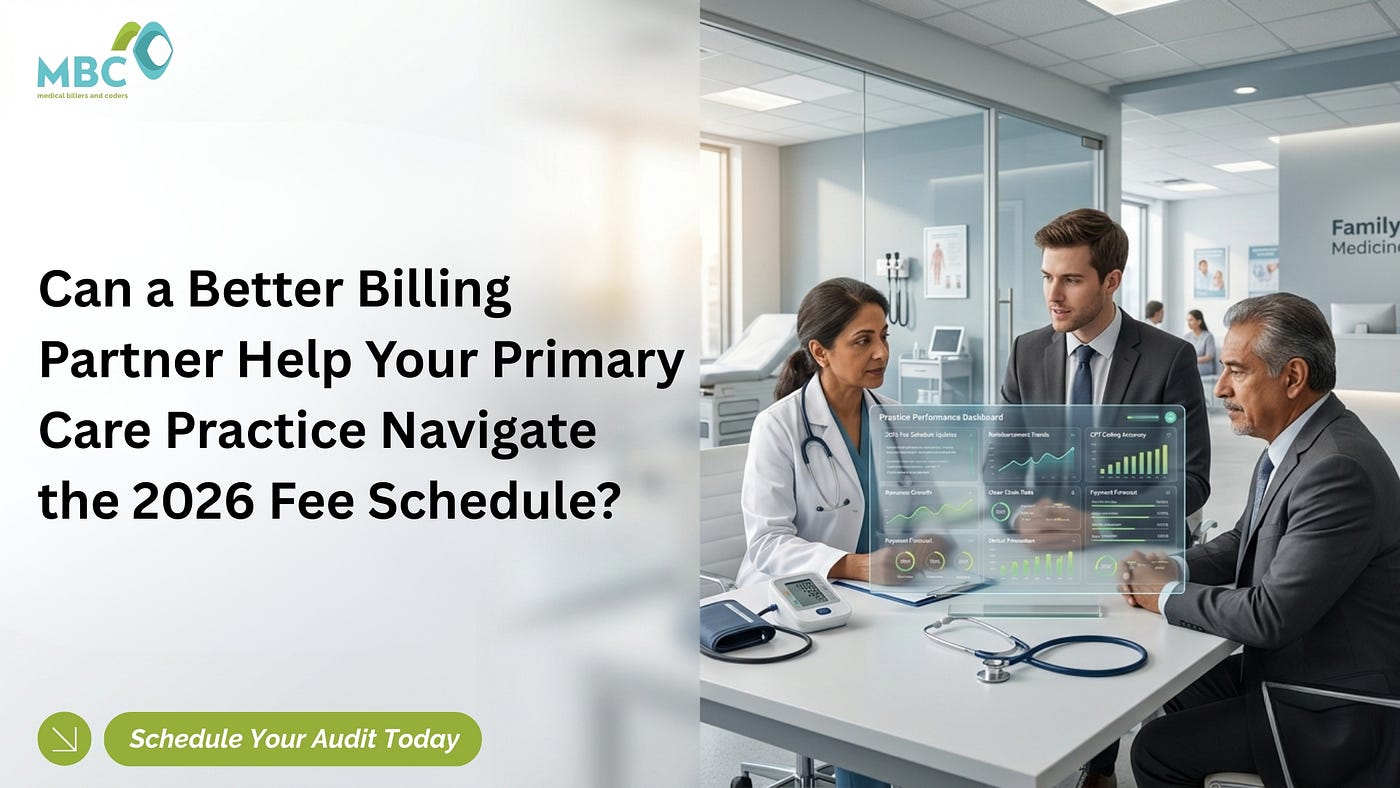 Can a Better Billing Partner Help Your Primary Care Practice Navigate the 2026 Fee Schedule?