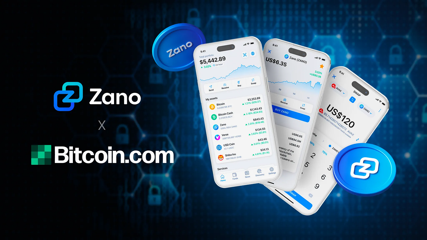 Zano Joins the Bitcoin.com Wallet: Private Crypto Just Got Easier | by  Bitcoin.com | Bitcoin.com