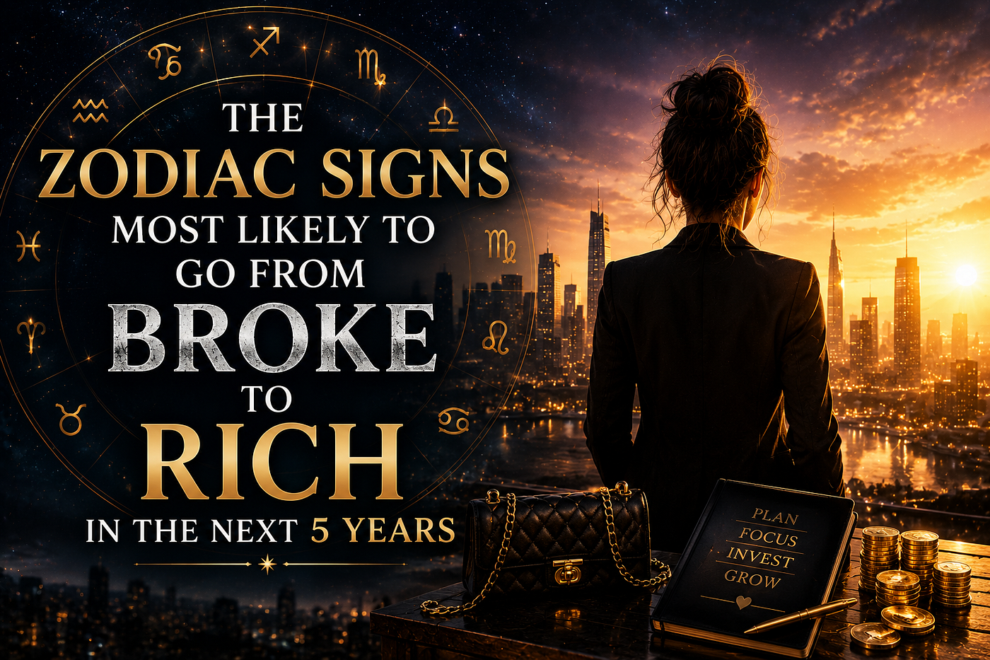 The Zodiac Signs Most Likely to Go From Broke to Rich in the Next 5 Years