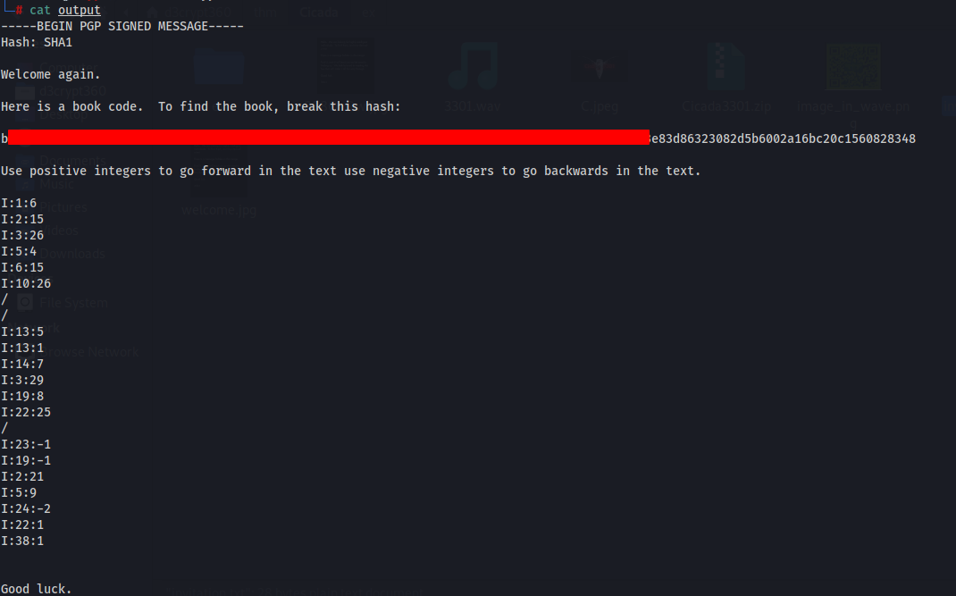 Cicada-3301 Vol:1. A walkthrough of the TryHackMe room… | by